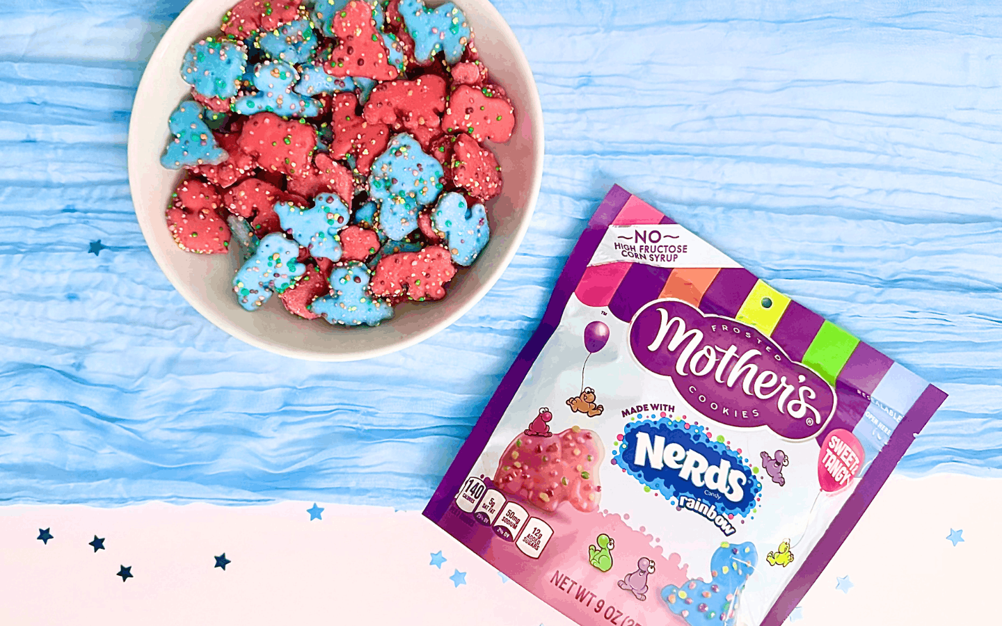 Mother's Cookies | Mother's® x NERDS® Sweet & Tangy Frosted Cookies